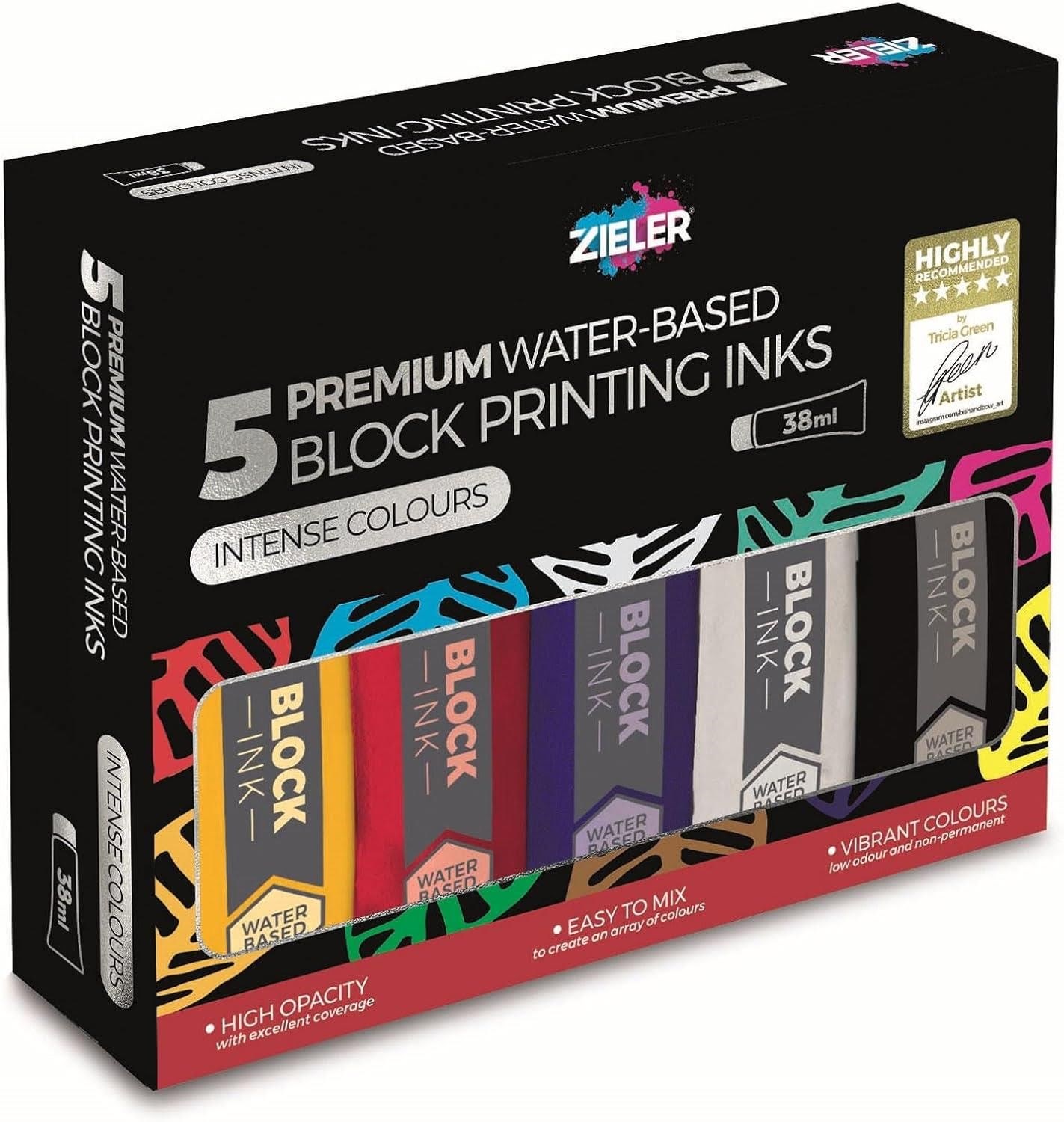 Zieler Linoleum Printing Ruler. 5 Frv. - Hobby Zubehoer Z09608122