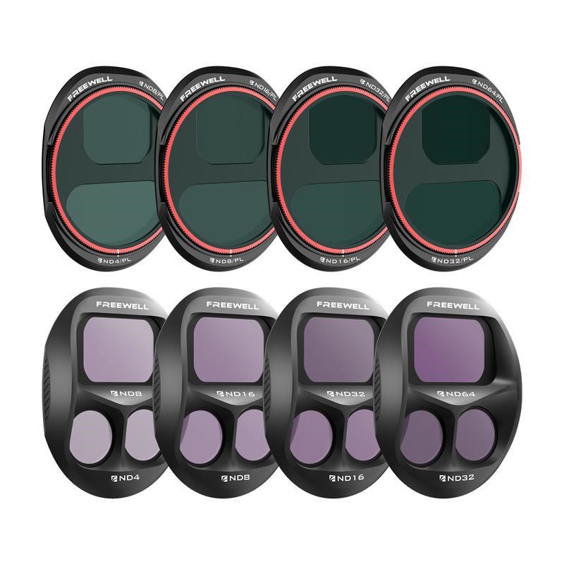 Freewell All?Day Nd/pl Filter Set?8pcs - Dji Mavic?4?Pro - Fotofilter