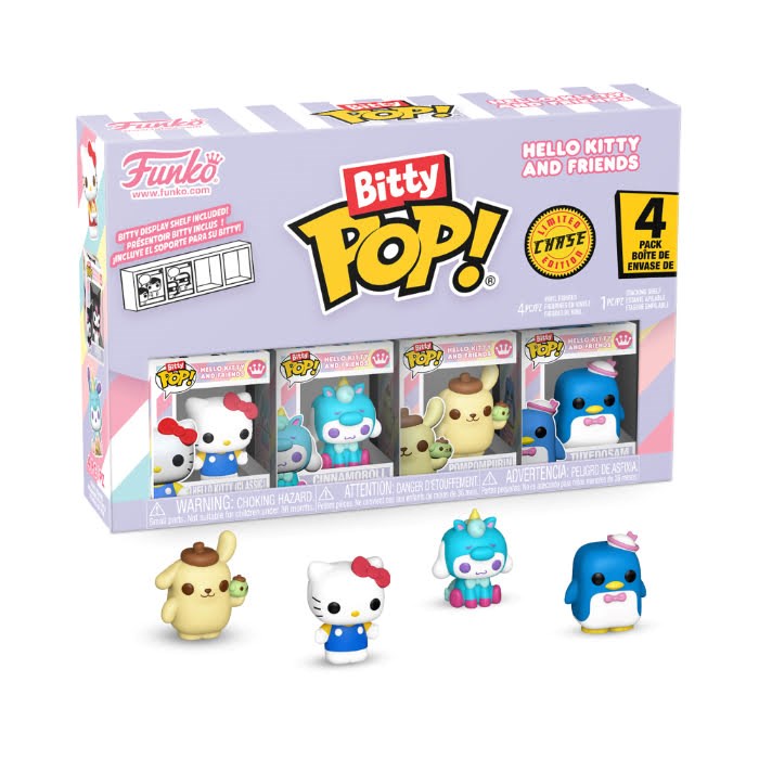Funko! - Bitty Pop 4pk Sanrio Hello Kitty - Figur - Merchandise 85713