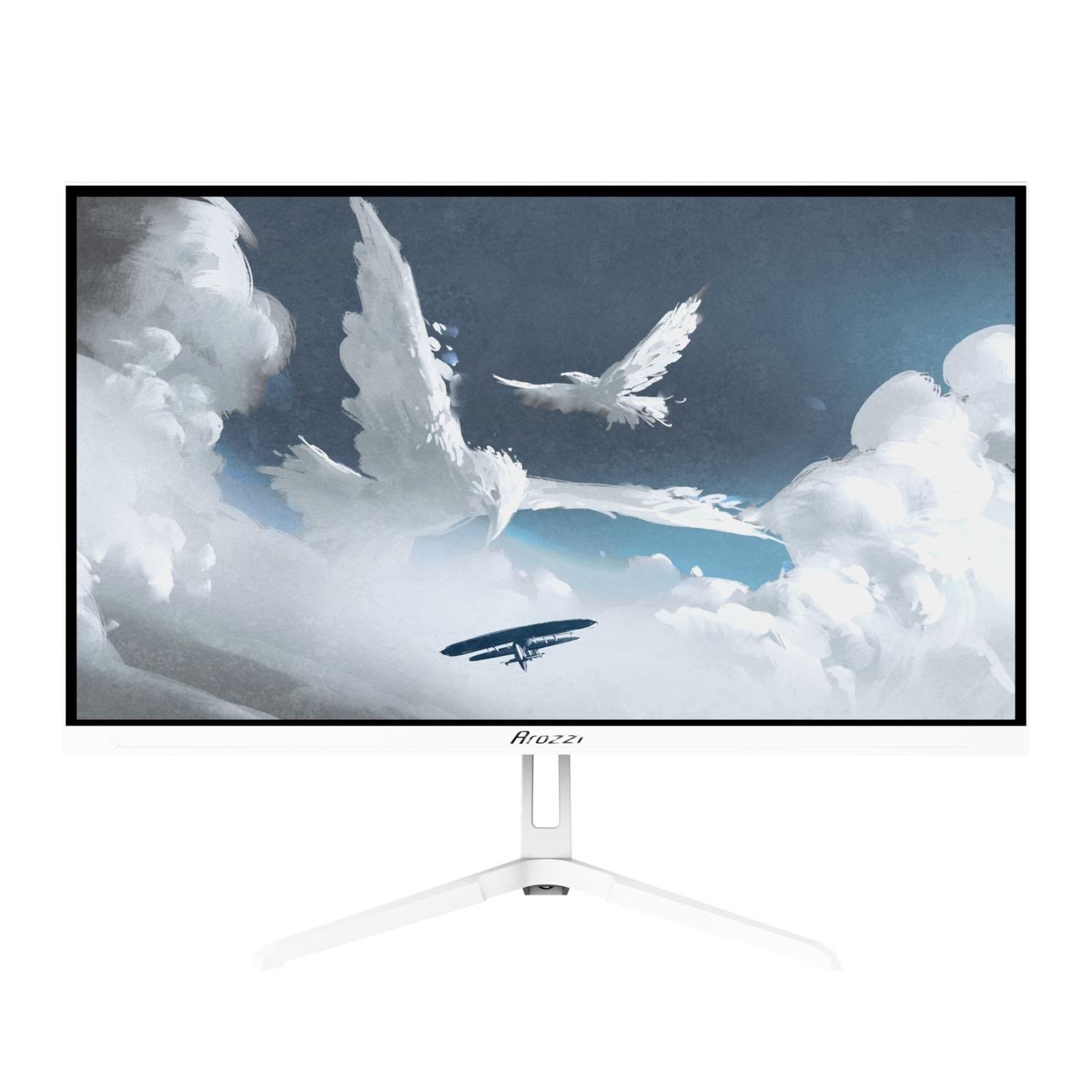 24" Arozzi Nova (White) - 1920x1080 (Fhd) - 200hz - Ips - Bildschirm
