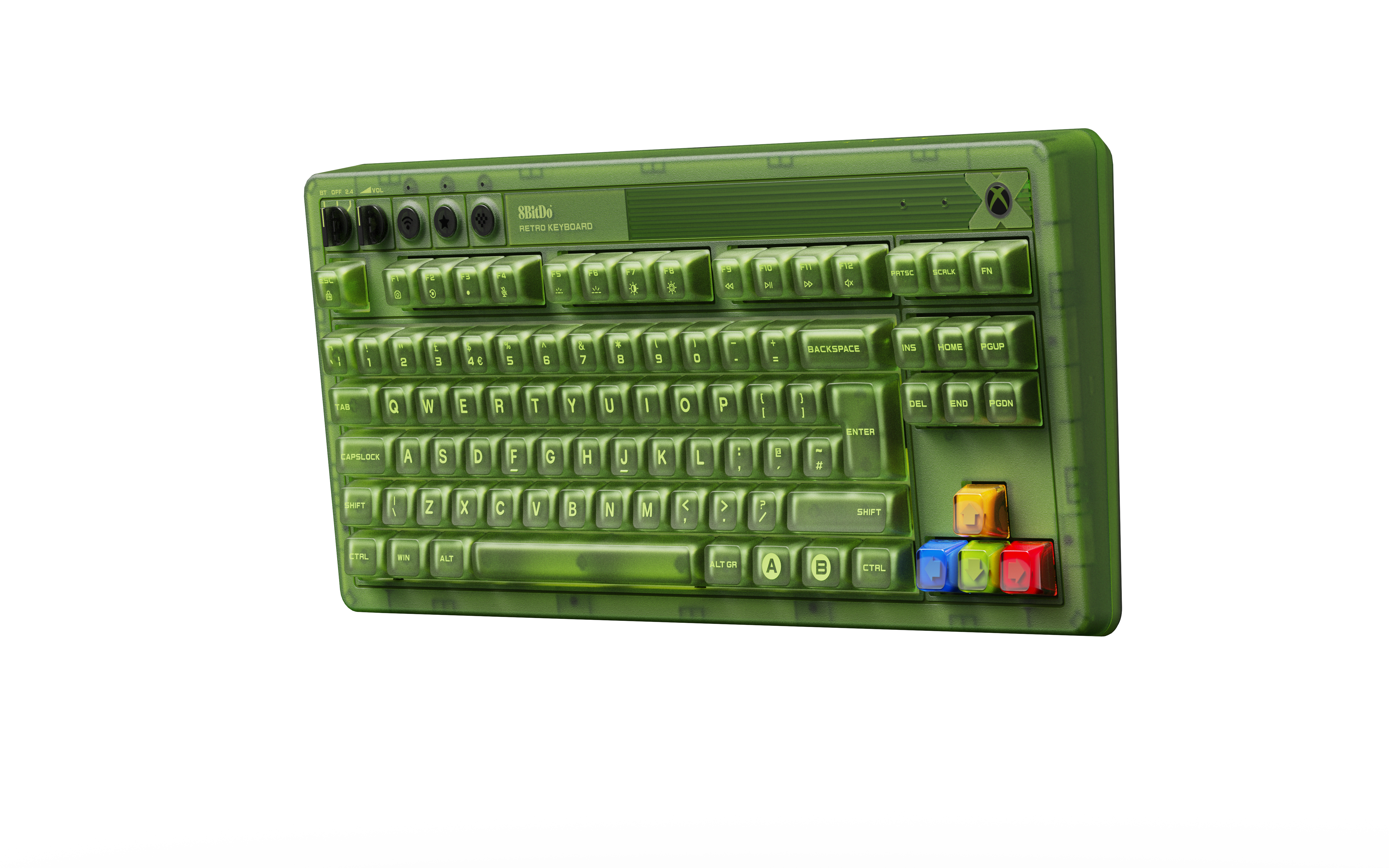 8bitdo Mechanical Keyboard - Xbox Edition - Englisch (UK) - Tastaturen Ret00858