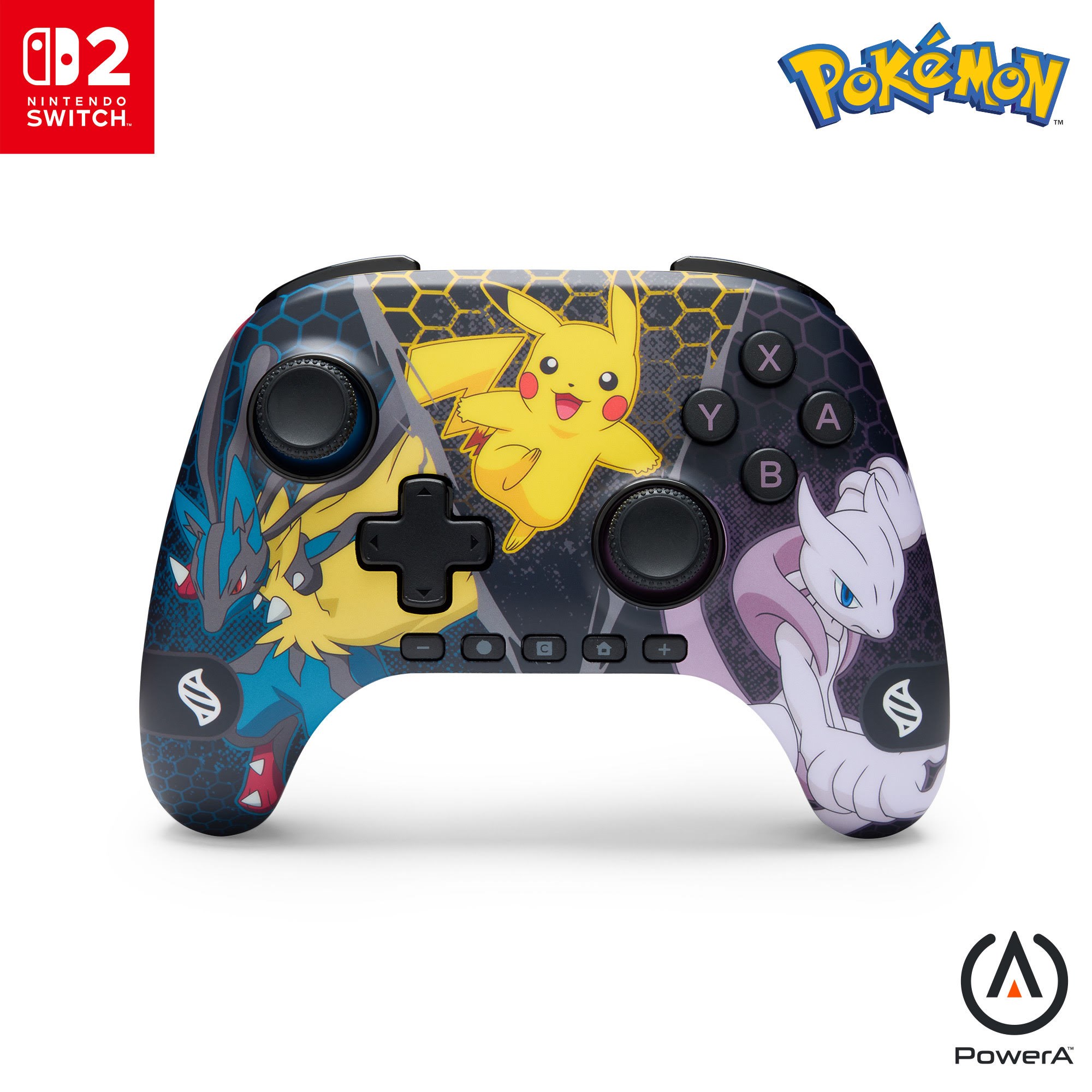 Powera Kabelloser Advantage-controller Für Nintendo Switch 2 - Pokémon: Mega-entwicklungen - Gaming Zubehoer Nsgp0549
