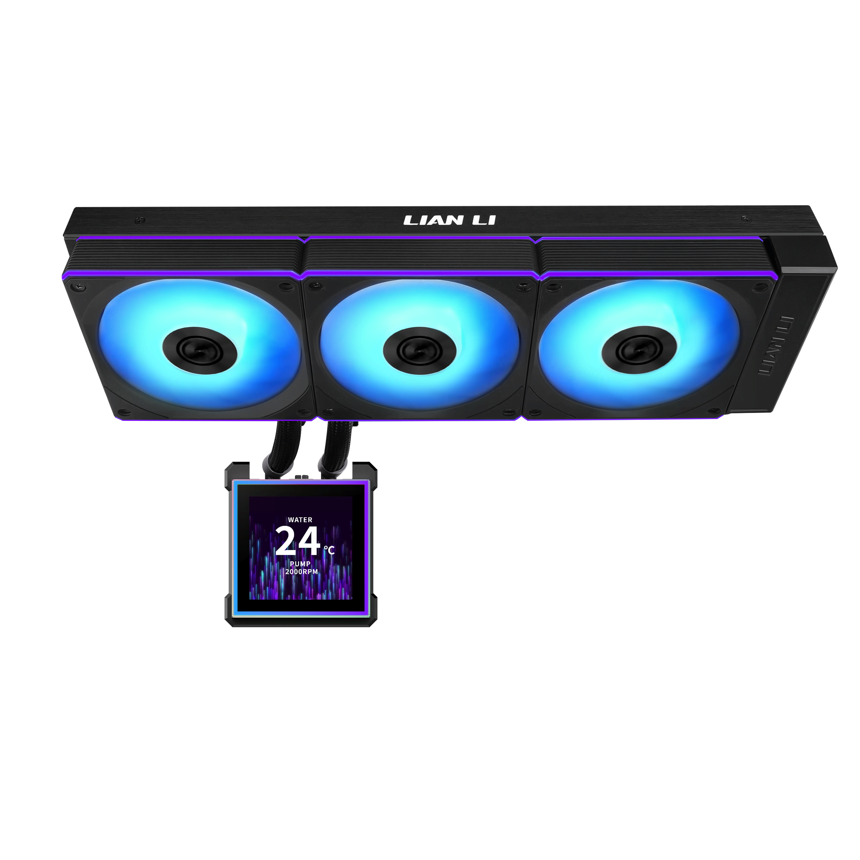 Lian Li Hydroshift II Lcd-s 360cl Wireless - Cpu-wasserkühlung - Max 31 Dba - Cpu Kuehler