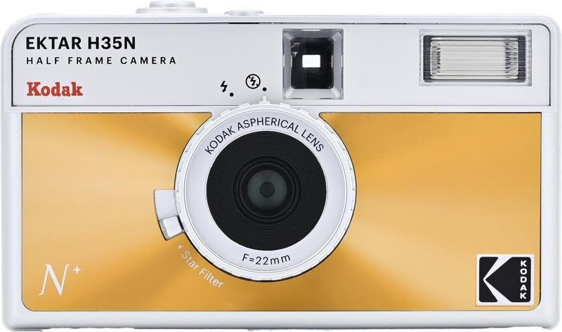 Kodak Ektar H35n Camera Glazed Orange - Digital Kameras
