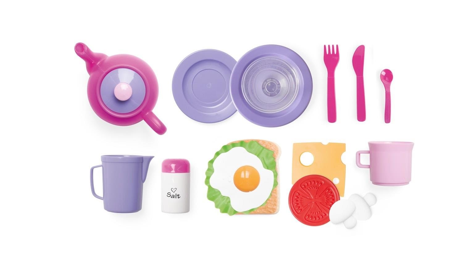 Dantoy My Little Princess Llunch Set in Box 18 Pcs - Spielkueche Zubehoer 5565