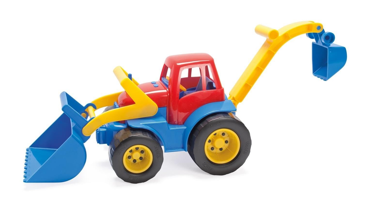 Dantoy Excavator-plastic Wheels - Spielzeugauto