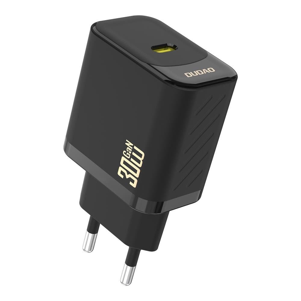 Dudao A27p 30w PD Gan Usb-c Wall Charger - Black - Handys Adapter Und Ladegeraete