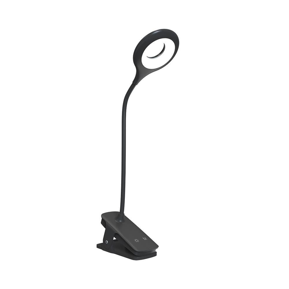 Wozinsky Wireless Led Reading Lamp With Clip + Usb-c Cable - Black - Handys Anderes Zubehoer