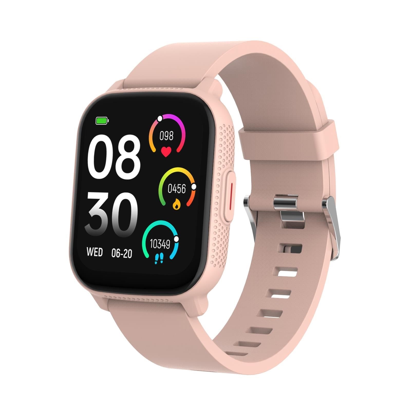 Denver Bluetooth Smart Watch With Heartrate Sensor & Call Function - Swc-184ro - Smartwatches Pulsuhren Sportuhren Schrittzaehler
