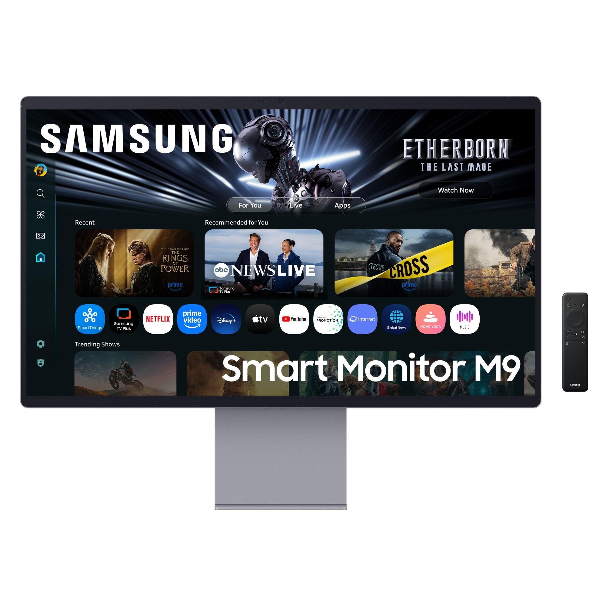 32" Samsung S32fm900su - 3840x2160 (4K) - 165hz - Qd-oled - 90w Usb-c - Bildschirm