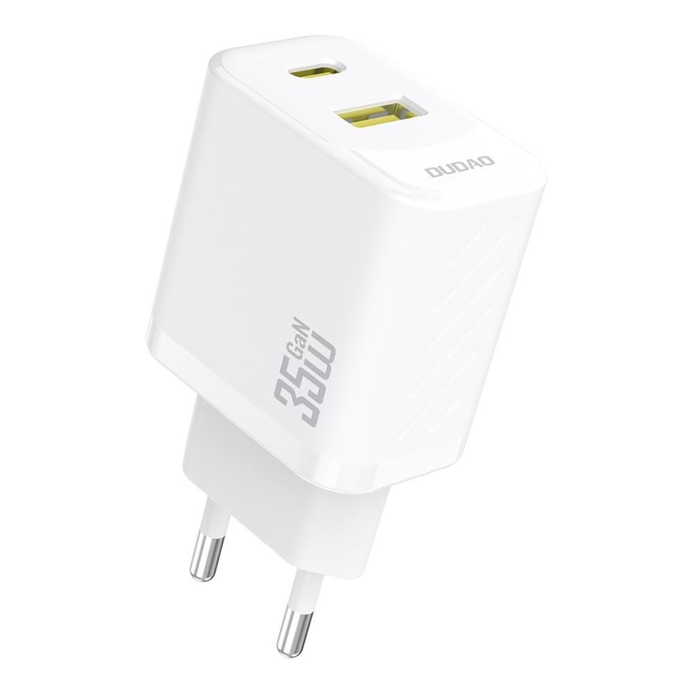 Dudao A27 Max 35w Gan Wall Charger - White - Handys Adapter Und Ladegeraete