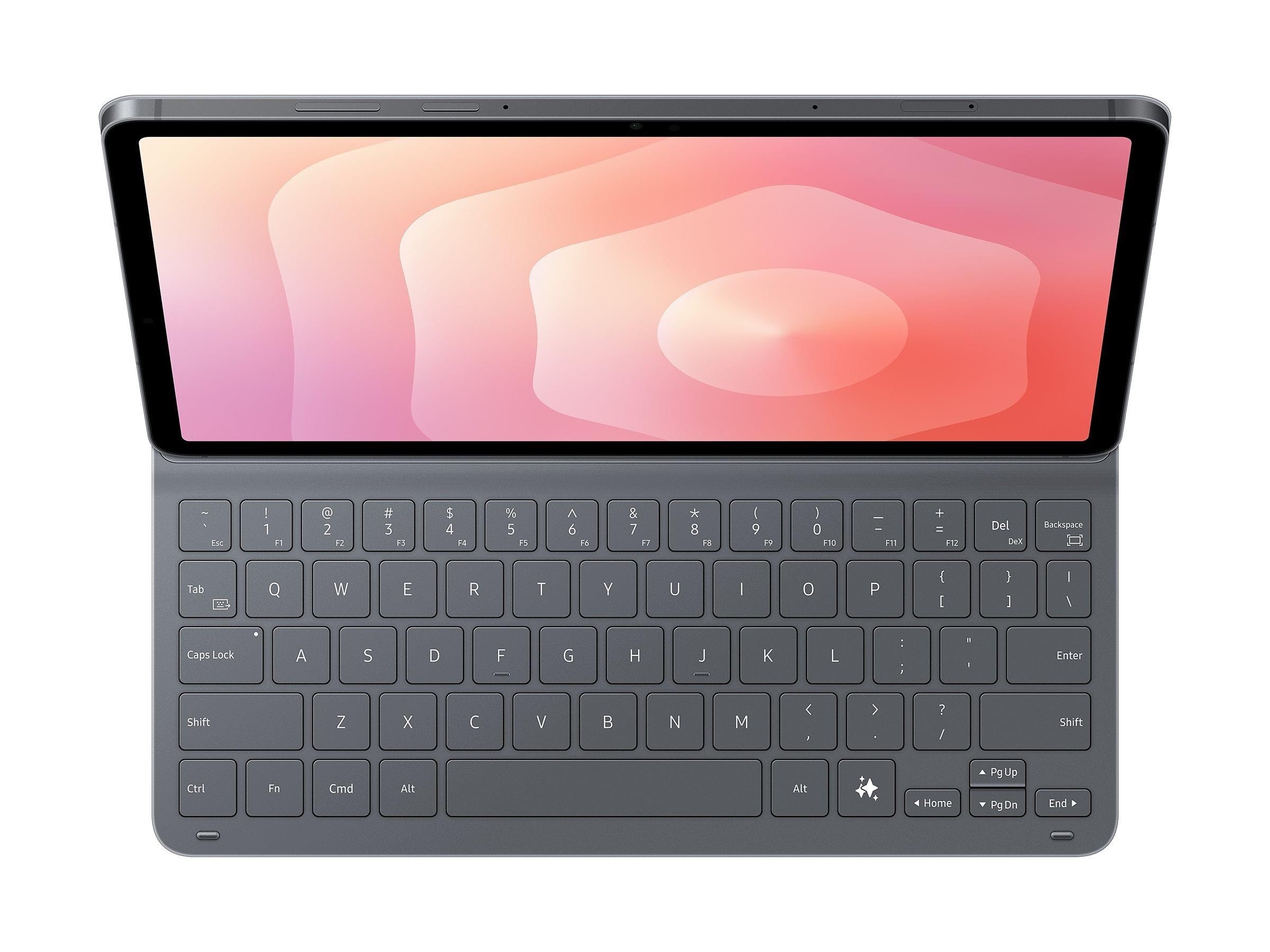 Samsung Ef-dx730 - Keyboard And Folio Case (Book Cover) - Slim - Black Input Device - Tastatur & Folio-set - Schwarz - Tastaturen