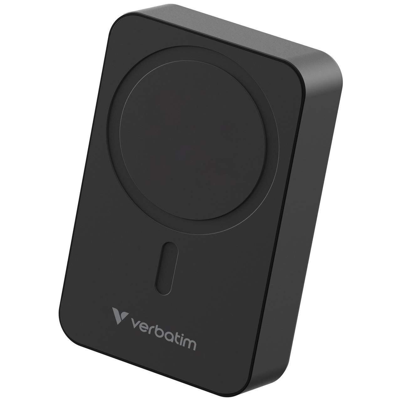 Verbatim Charge 'n' Go Essentials Wireless Power Bank - Magnetic - 24 Pin Usb-c - 35 Watt - 20000 Mah - Powerbank Akku