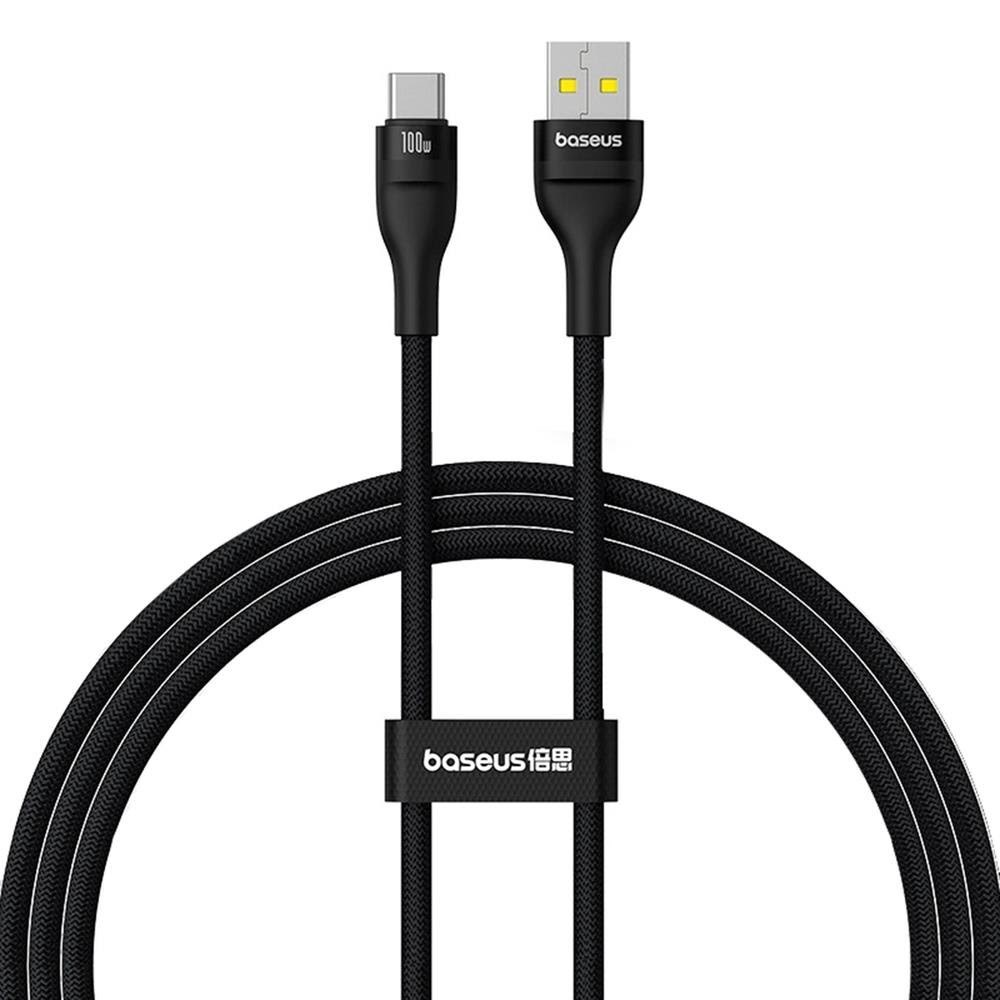 Baseus Flash 2 Usb-a / Usb-c Cable 100w 1 m - Black - Usb Kabel