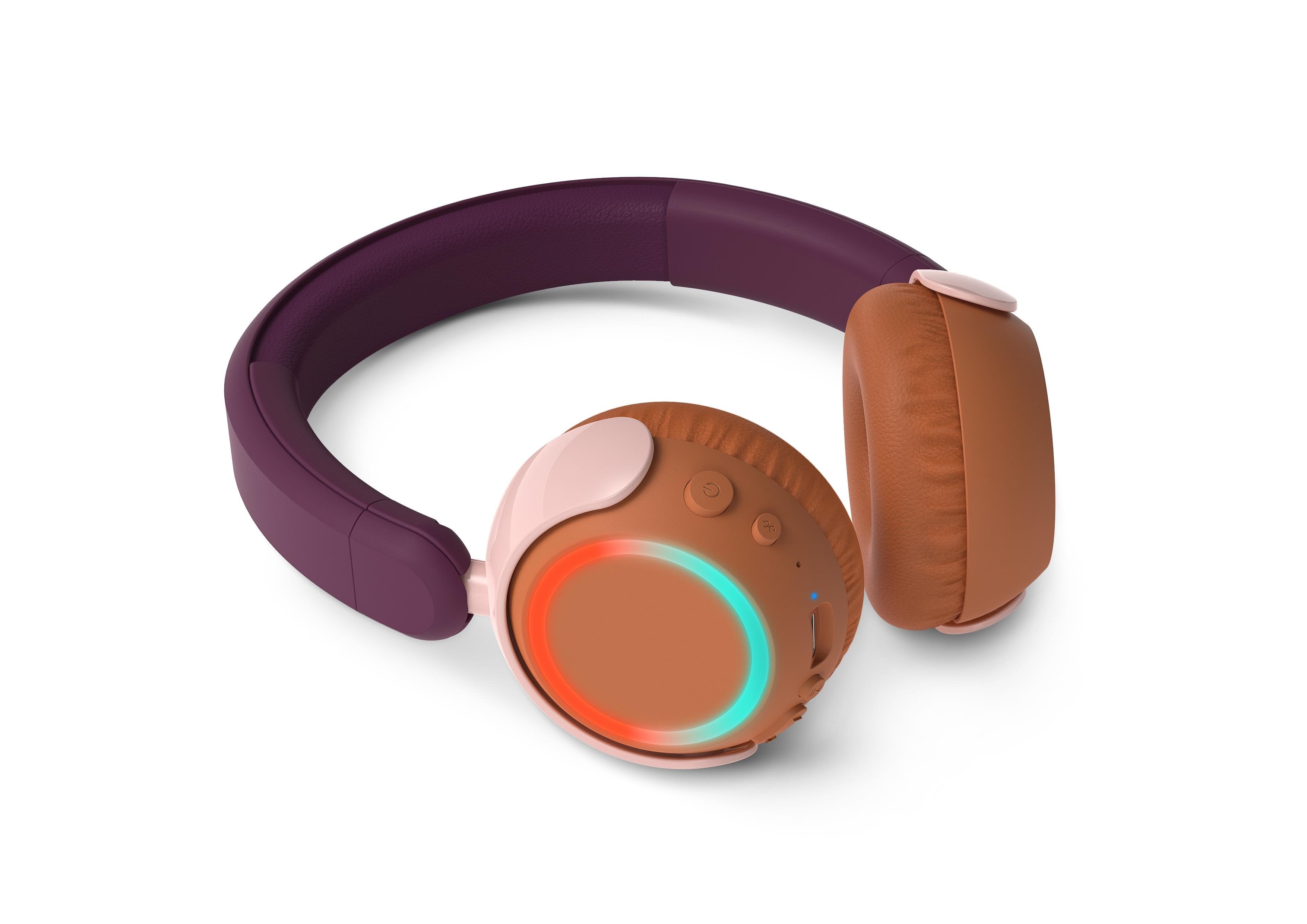 Philips Tak4200mp - Kabelloses Kinderkopfhörer - 85db Max - Lila - Kopfhoerer/headsets
