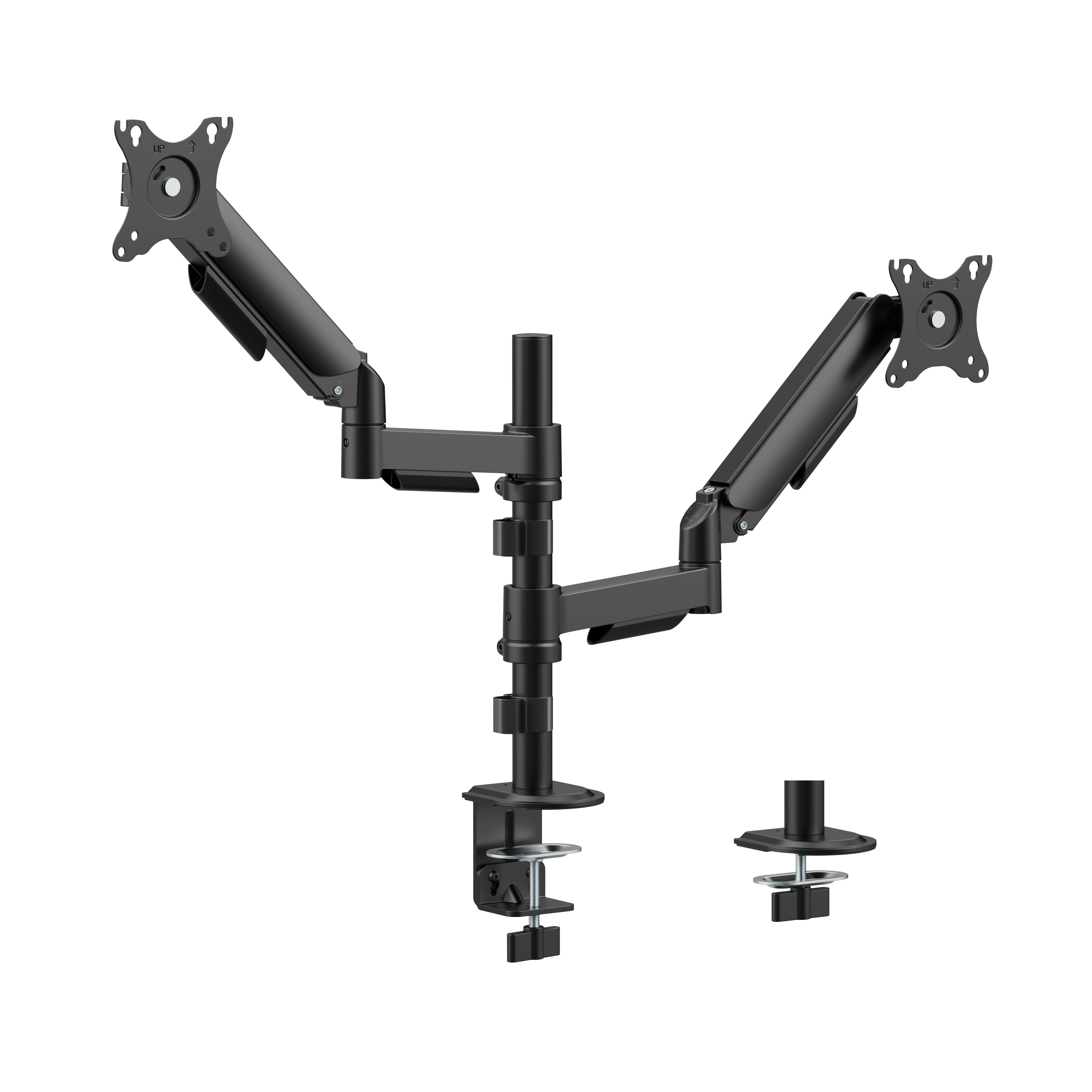 Gembird Monitor Arm - Adjustable Arm 2-display 17"-32" - Monitorhalterung