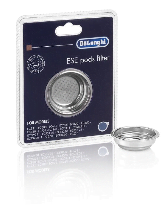 Delonghi E.S.E. Pods Filter - Dlsc402 - Kaffeezubereitung Silber