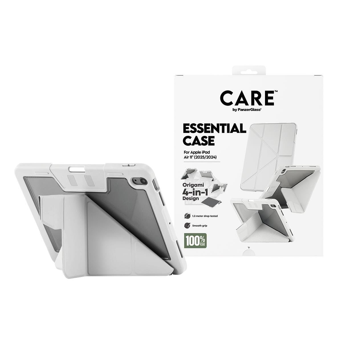 Care by Panzerglass Essential Case Light Grey Ipad Air 11" (2024-2026) - Tablets Cover Case Cr37876