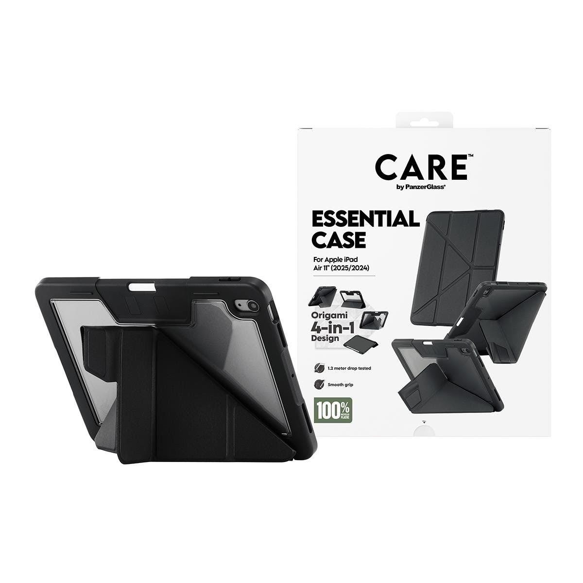 Care by Panzerglass Essential Case Black Ipad Air 11" (2024-2026) - Tablets Cover Case