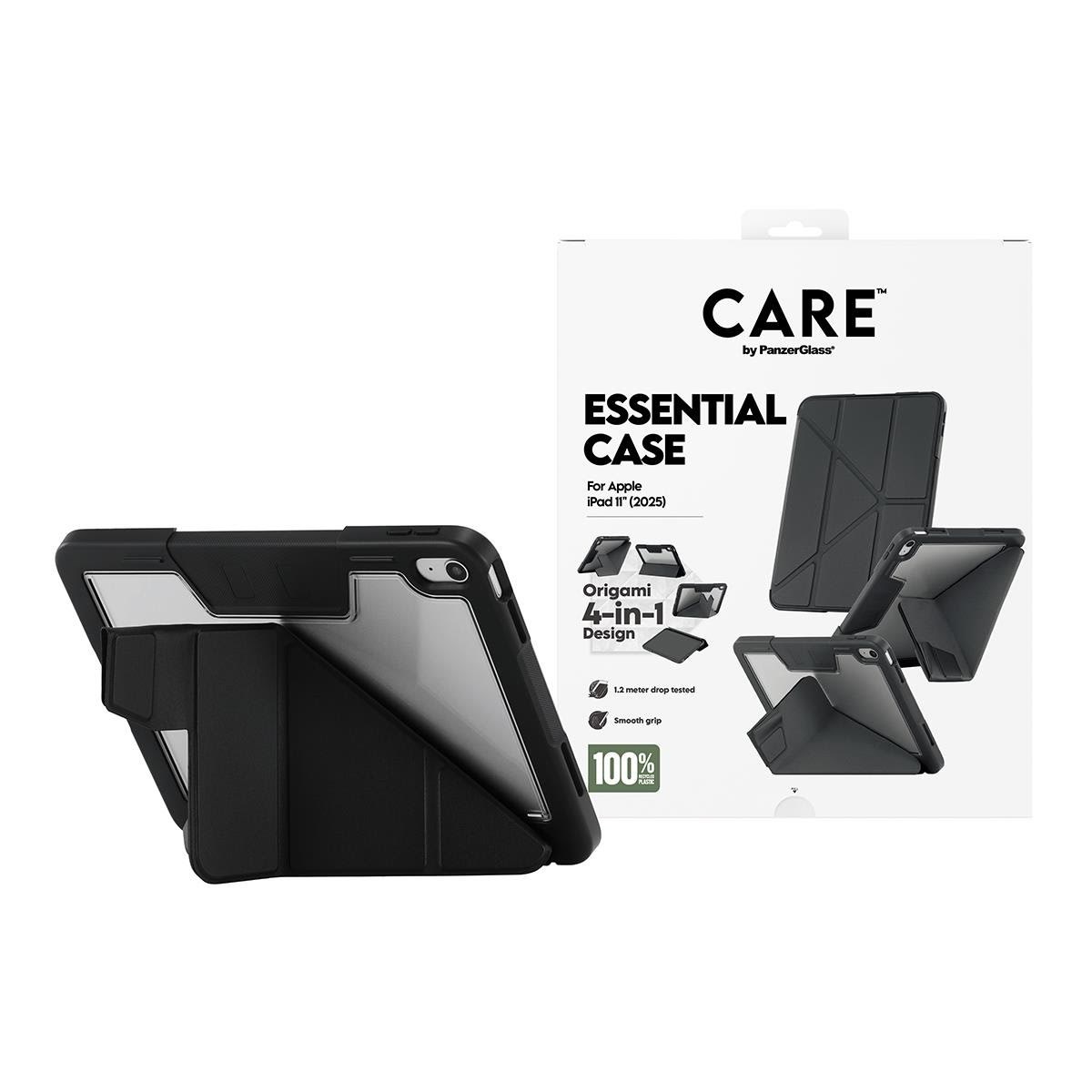 Care by Panzerglass Essential Case Black Ipad 11" (2025-2026) - Tablets Cover Case
