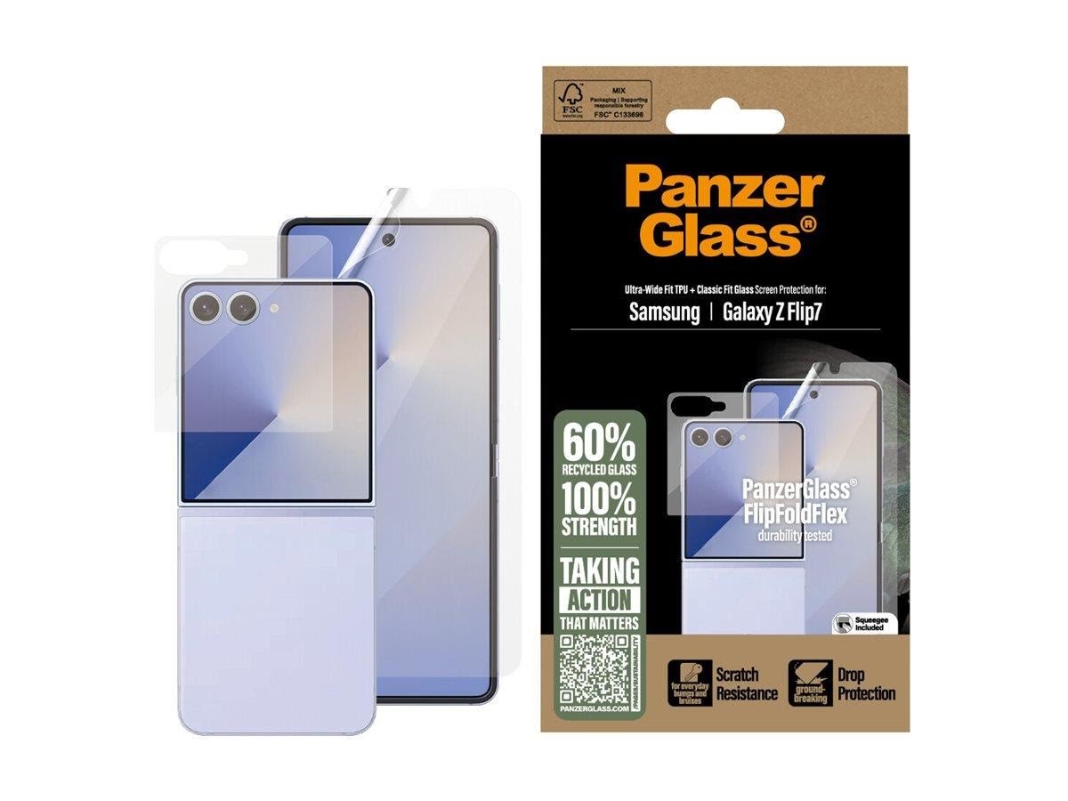 Panzerglass Screen Protector Samsung Galaxy Z Flip7 | Glass & Film - Handys Schutzfolie
