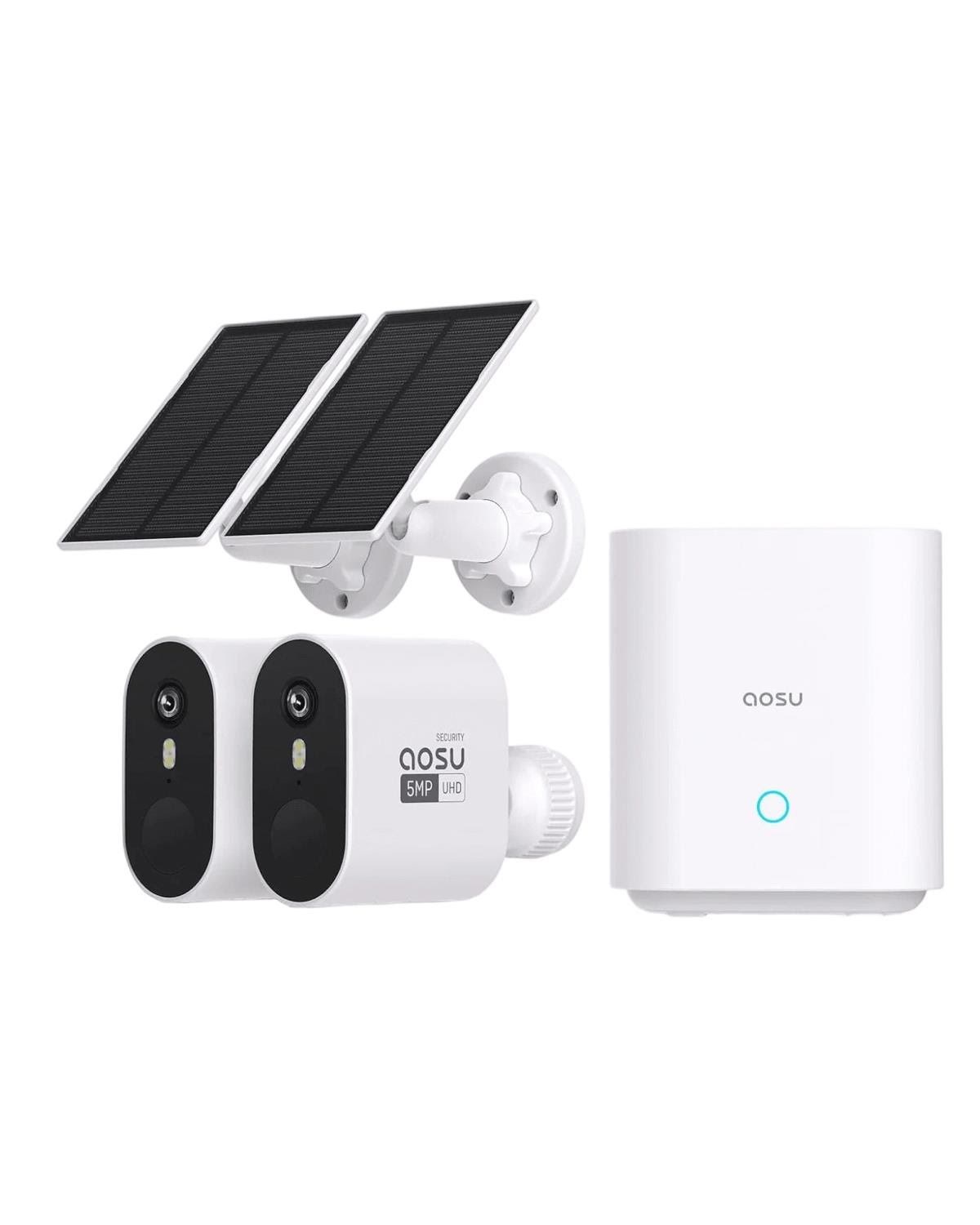 Aosu Solarcam System Max - 2 Camera's - Smart Home 6977118370032