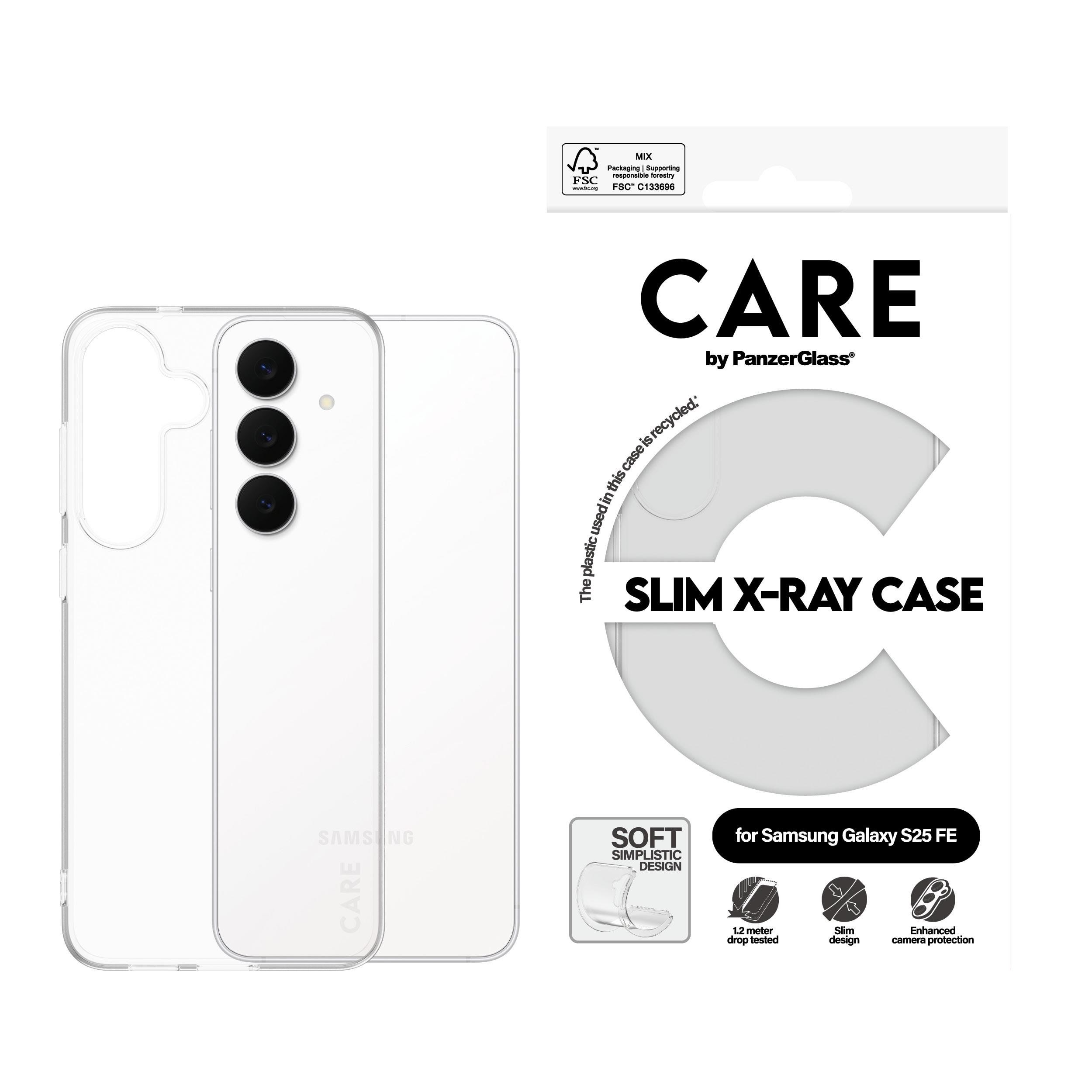 Care by Panzerglass X-ray Case Samsung Galaxy S25 FE 5G - Handys Cover Cases Cr38575