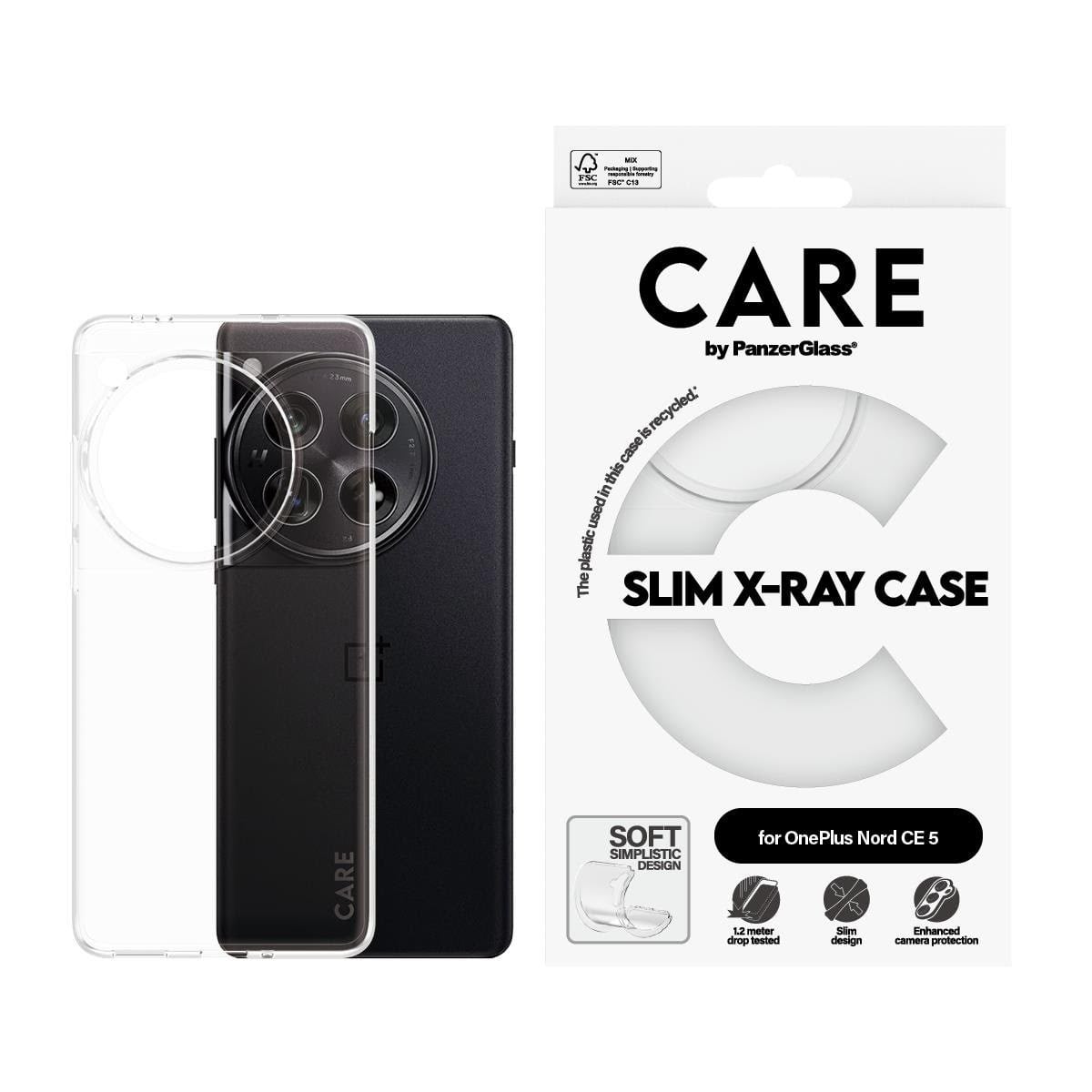 Care by Panzerglass X-ray Case Oneplus Nord CE 5 - Handys Cover Cases Cr19687