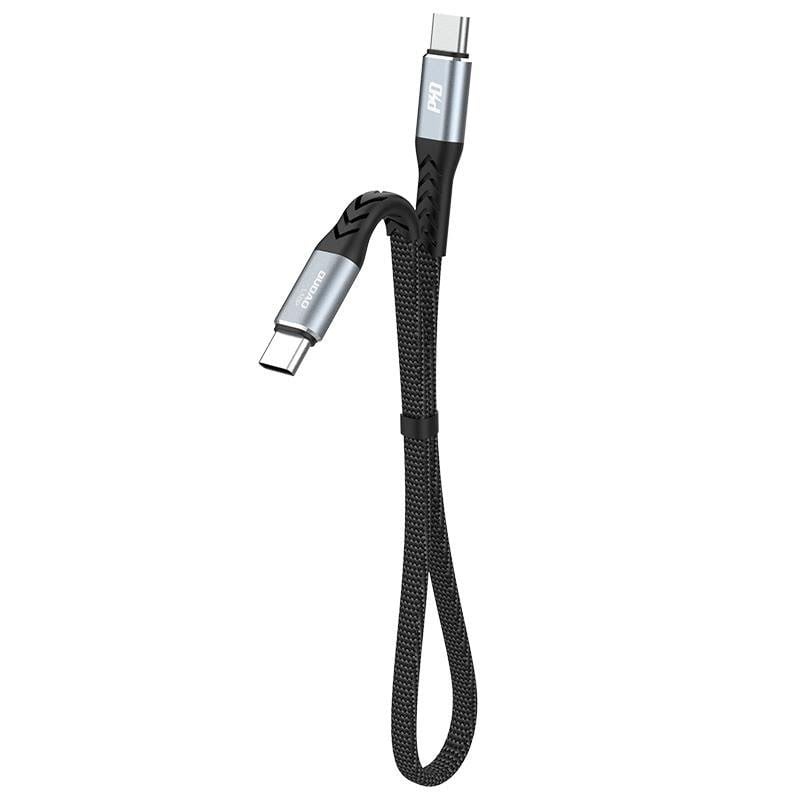 Dudao L10c Usb-c - Usb-c PD Cable 100w 5A 0.23m - Black - Usb Kabel