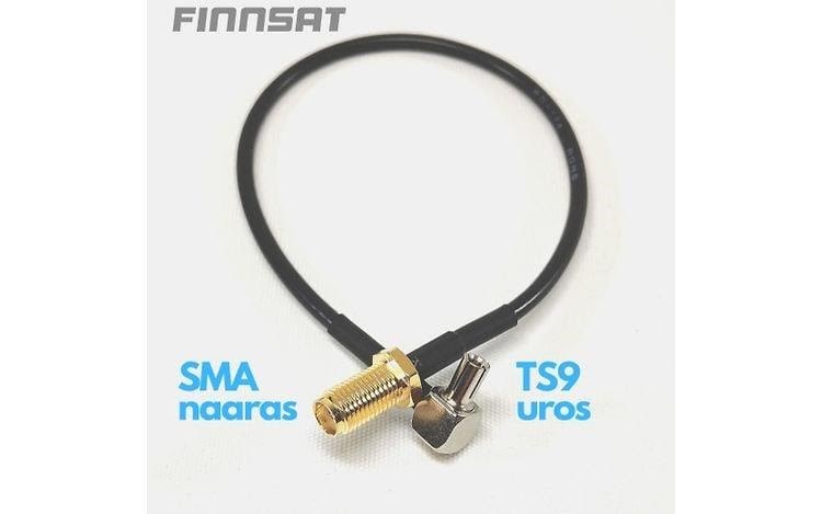 Finnsat Adapter Cable Sma Female - Ts9 - Antennenkabel