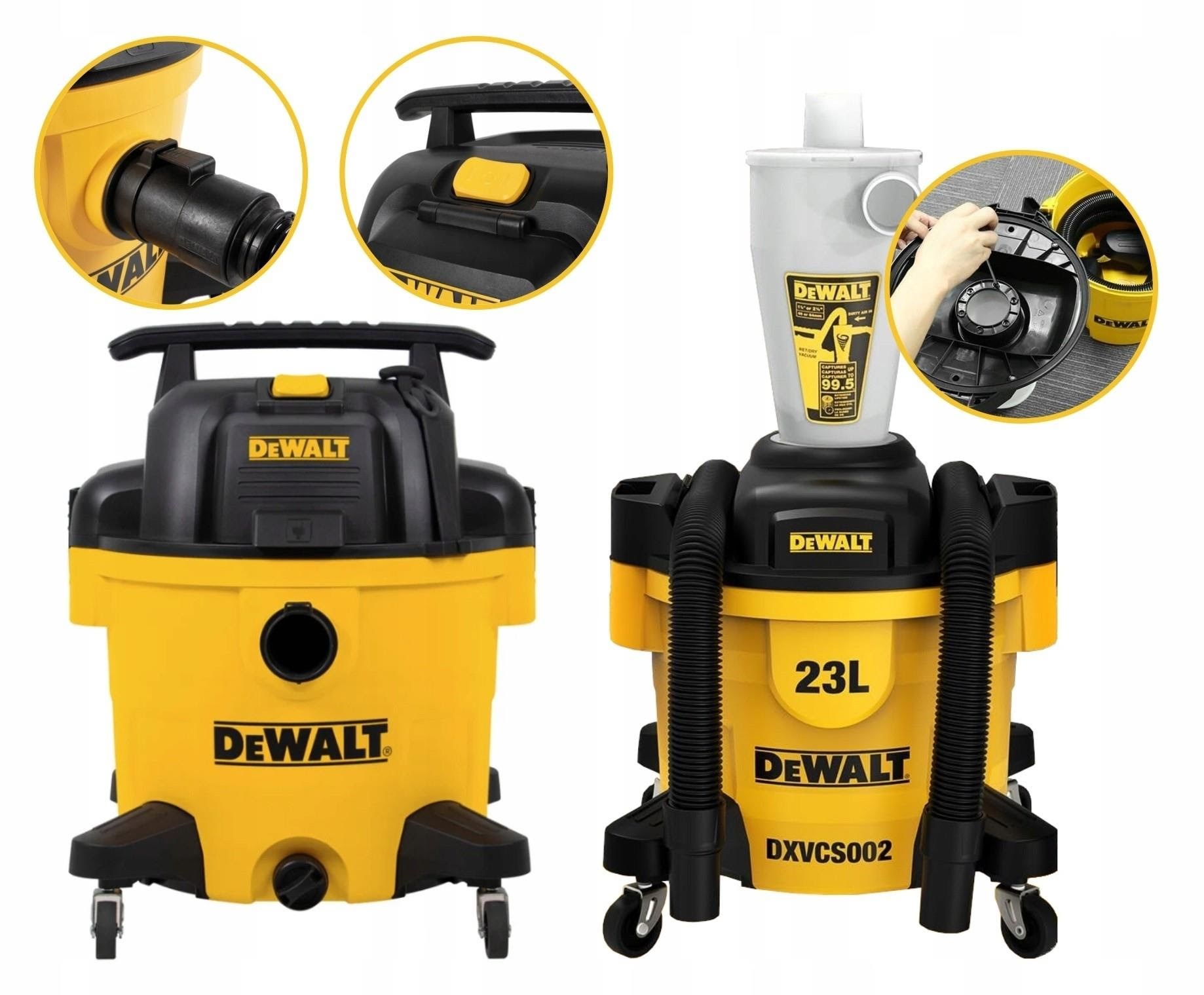 Dewalt Dxvcs002 Cyclone Dust Collector - 23 L - Reinigung