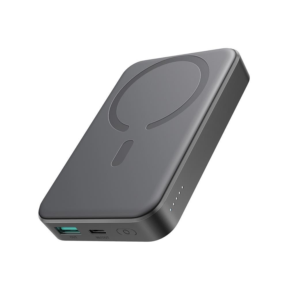 Joyroom Powerbank Jr-w020 20w 10000mah Magsafe + Usb-c - Usb-c Cable 0.25m - Black - 10000 Mah - Powerbank Akku Schwarz 6941237118455