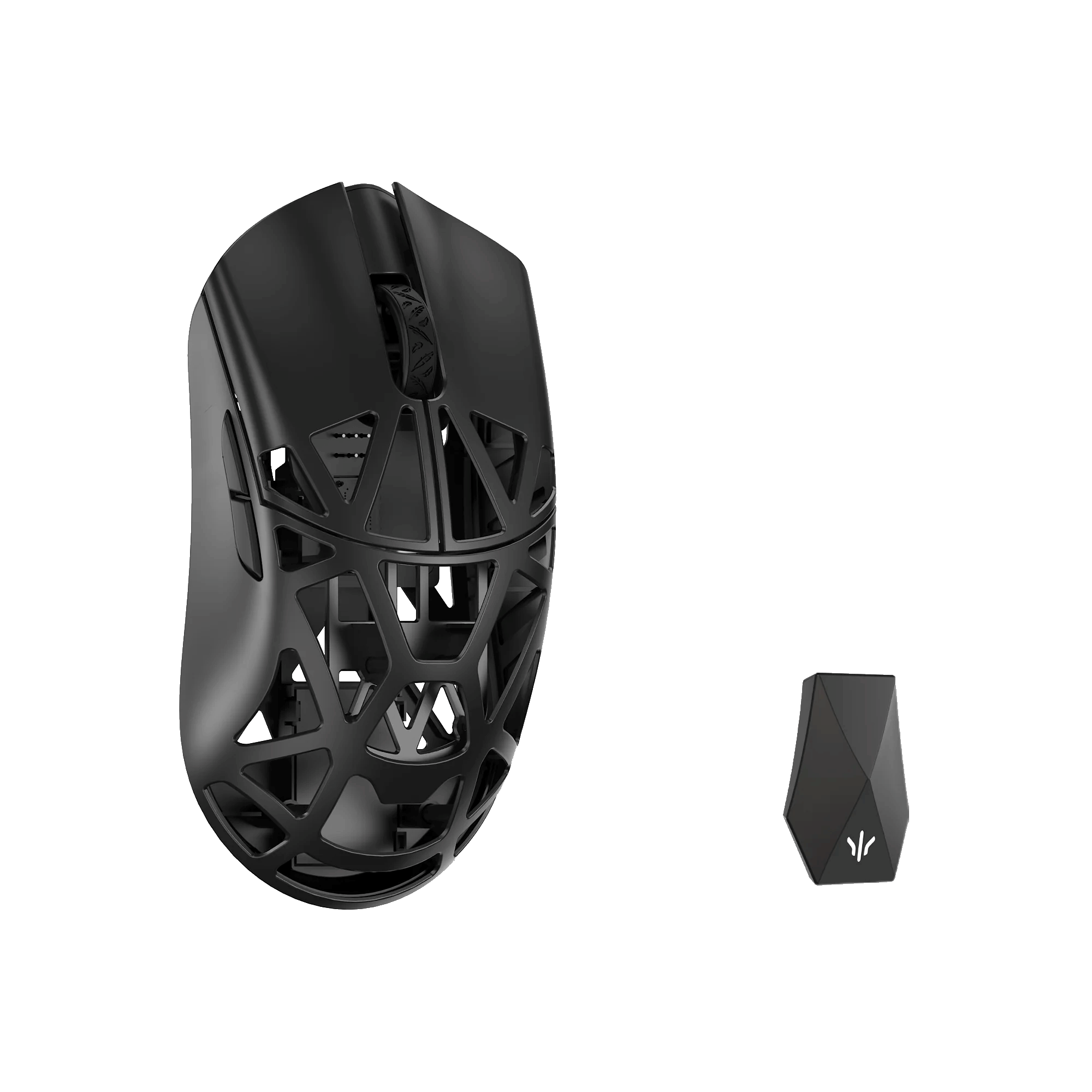 Wlmouse Beast X Max (Solid Side + Omron) / Wireless 8K / Magnesium - Gaming Maus (Schwarz) Maxhei-o-shixin
