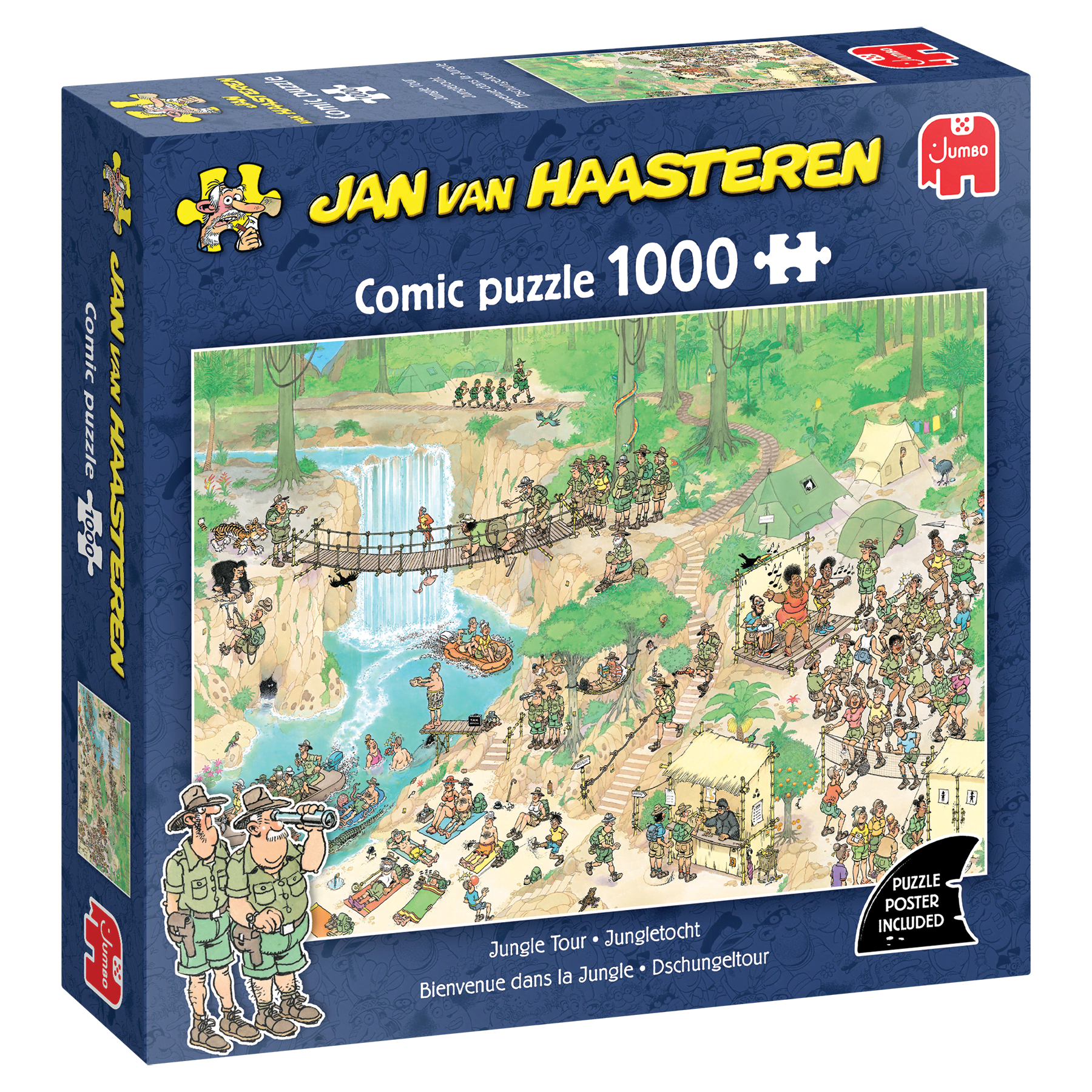 Jan Van Haasteren Jungle Tour (1000) - Puzzle