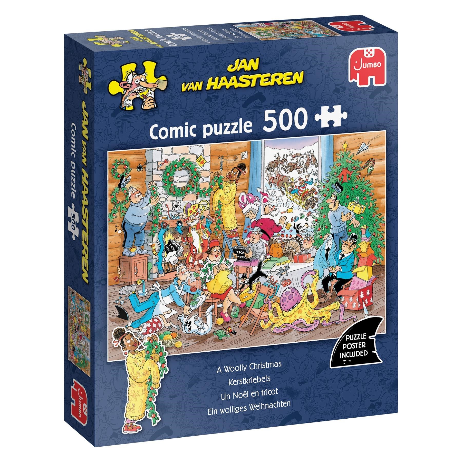 Jan Van Haasteren A Woolly Christmas (500) - Puzzle 1110100630