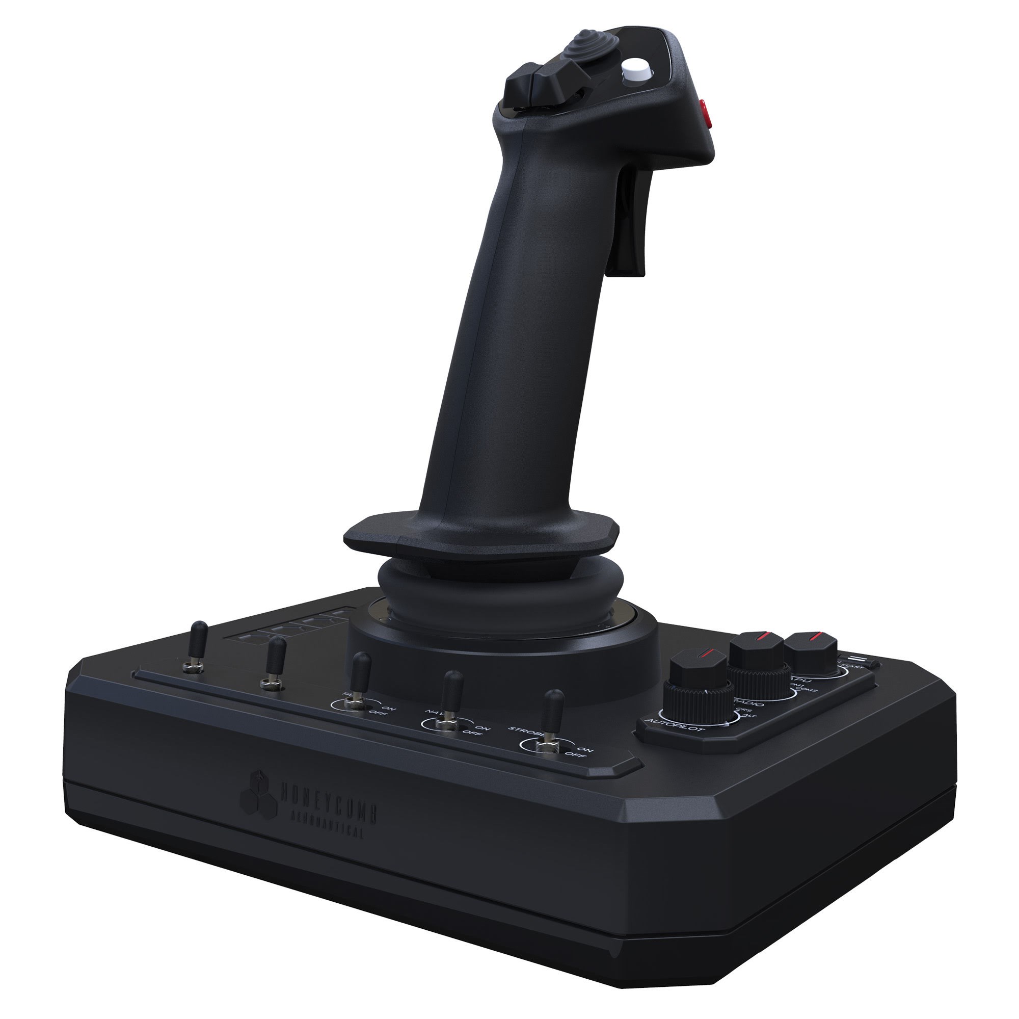 Honeycomb Foxtrot Aviation Stick - Wired Flight Simulator Steering - Gaming Zubehoer Hc003363