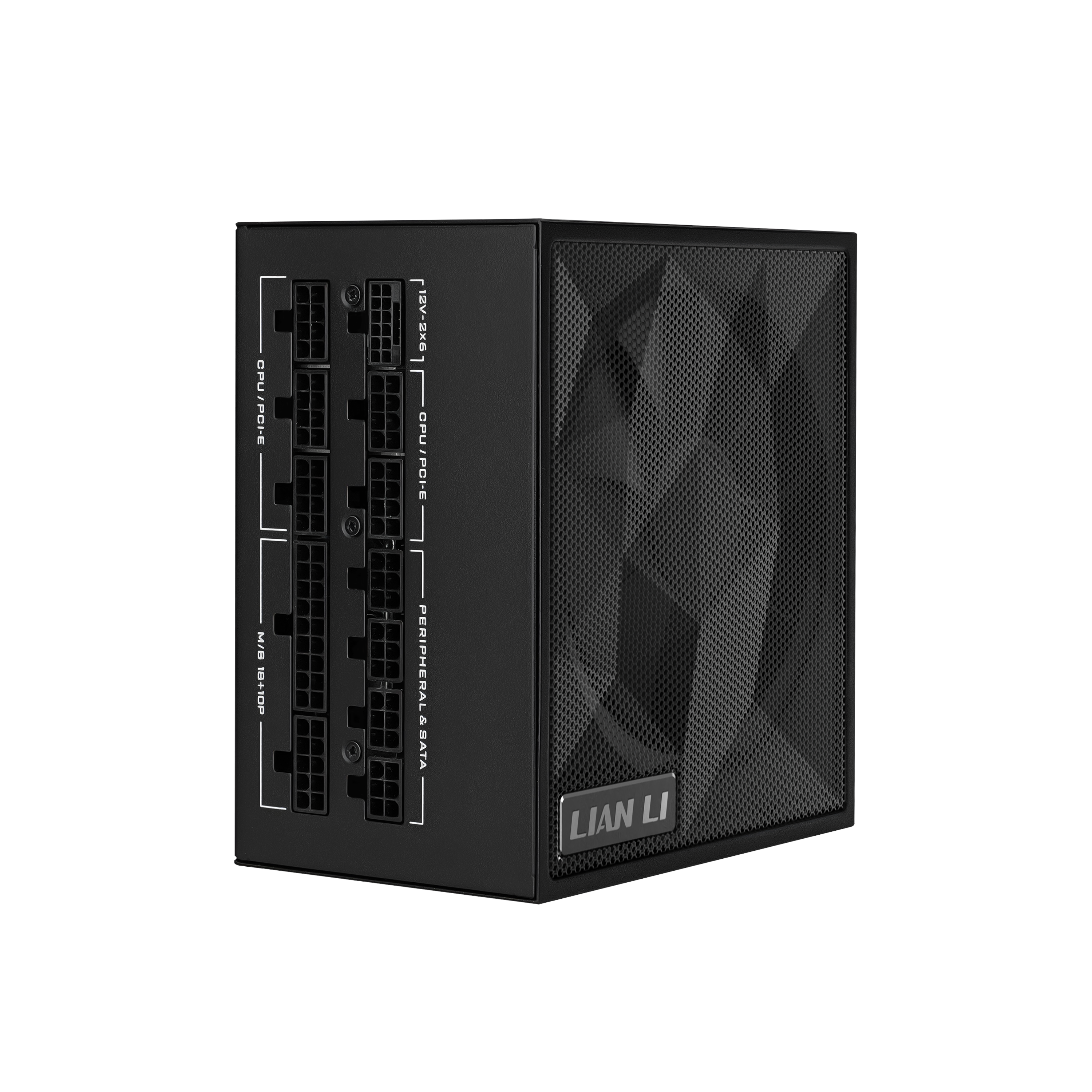 Lian Li Sx1200p (Black) Netzteile - 1200 Watt - 120 mm - Atx 3.1 - 80 Plus Platinium Schwarz G9p.Sx1200p.B000.EU
