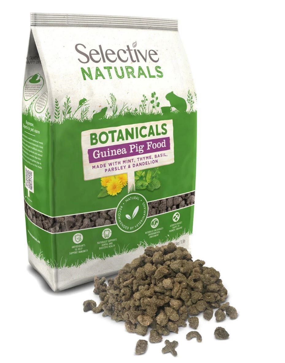 Science Selective Naturals Botanicals Meerschweinchenfutter 1.5kg - Nagetiere 4223