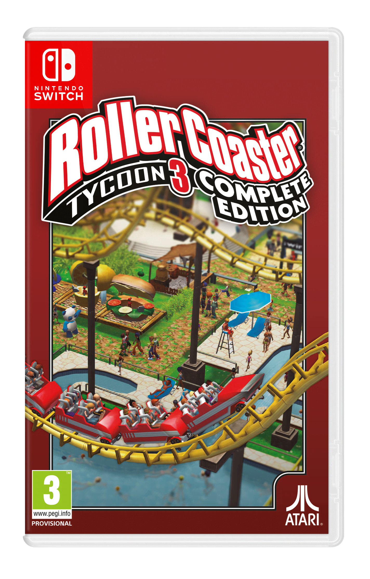 Rollercoaster Tycoon 3 (Complete Edition) - Nintendo Switch - Simulation - Pegi 3 - Spiele