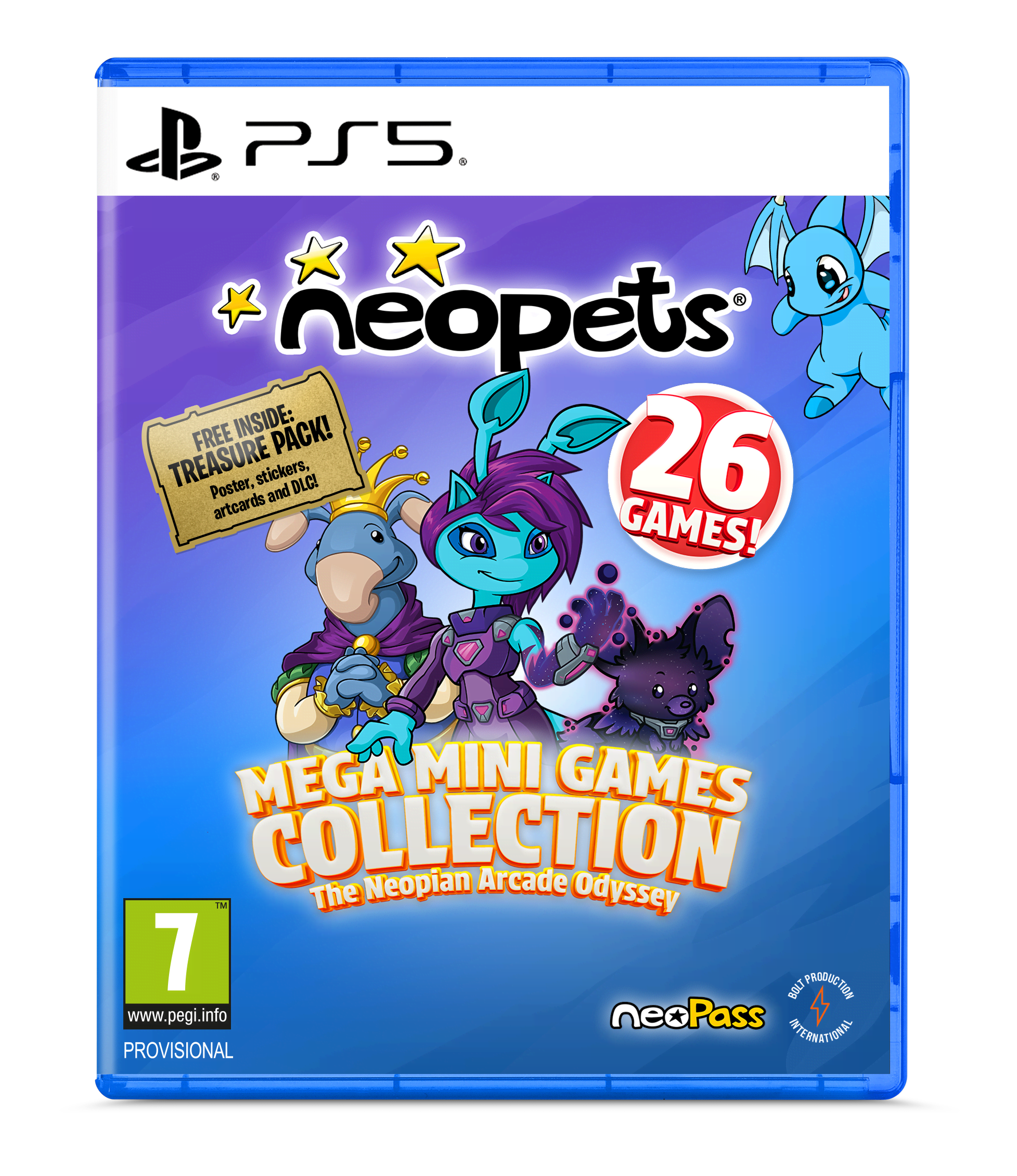 Neopets - Mega Mini Games Collection (Day One Edition) - Sony Playstation 5 - Samlung - Pegi 7 - Spiele 5056635620620