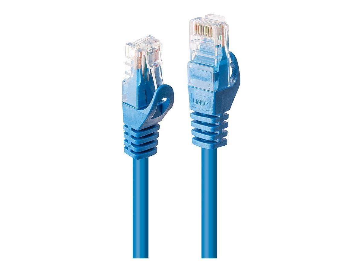Lindy Basic Patch Cable - 2 m - Blue - Blau - 2m - Netzwerk Kabel