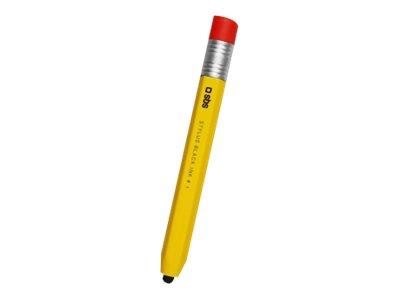 Sbs Stylus Pen For Smartphone And Tablet - Yellow - Handys Anderes Zubehoer