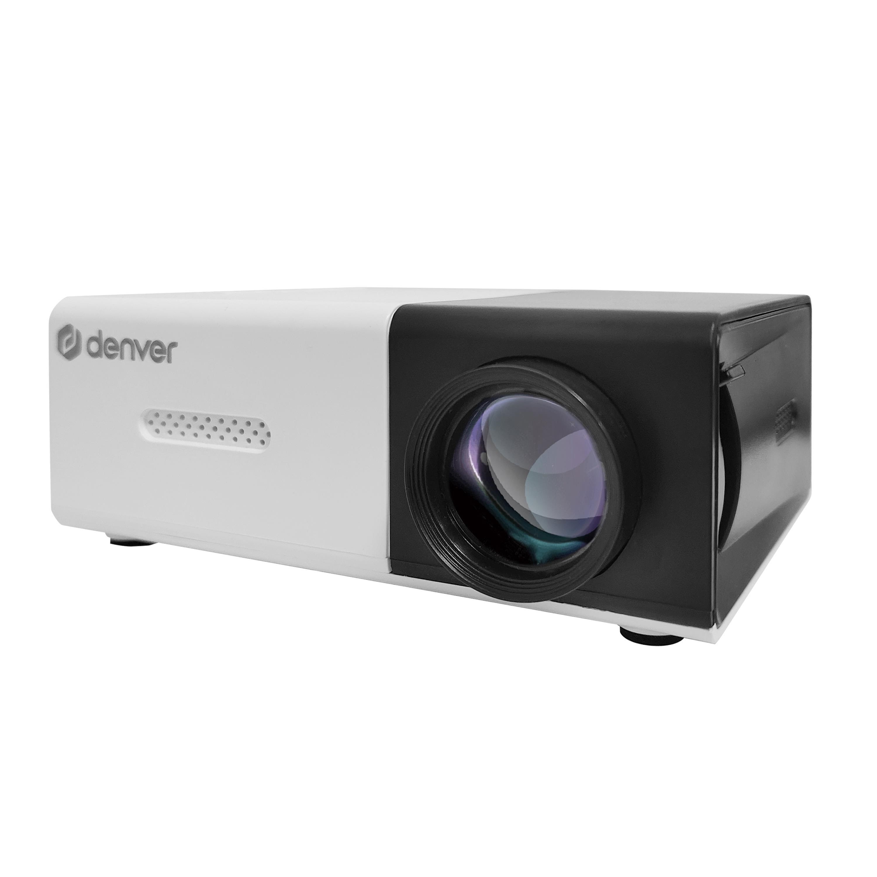 Denver Projektoren Pr-1000 - Mini Projector With Included Power Adaptor And Hdmi Cables. - 320 x 240 - 30 Lumens