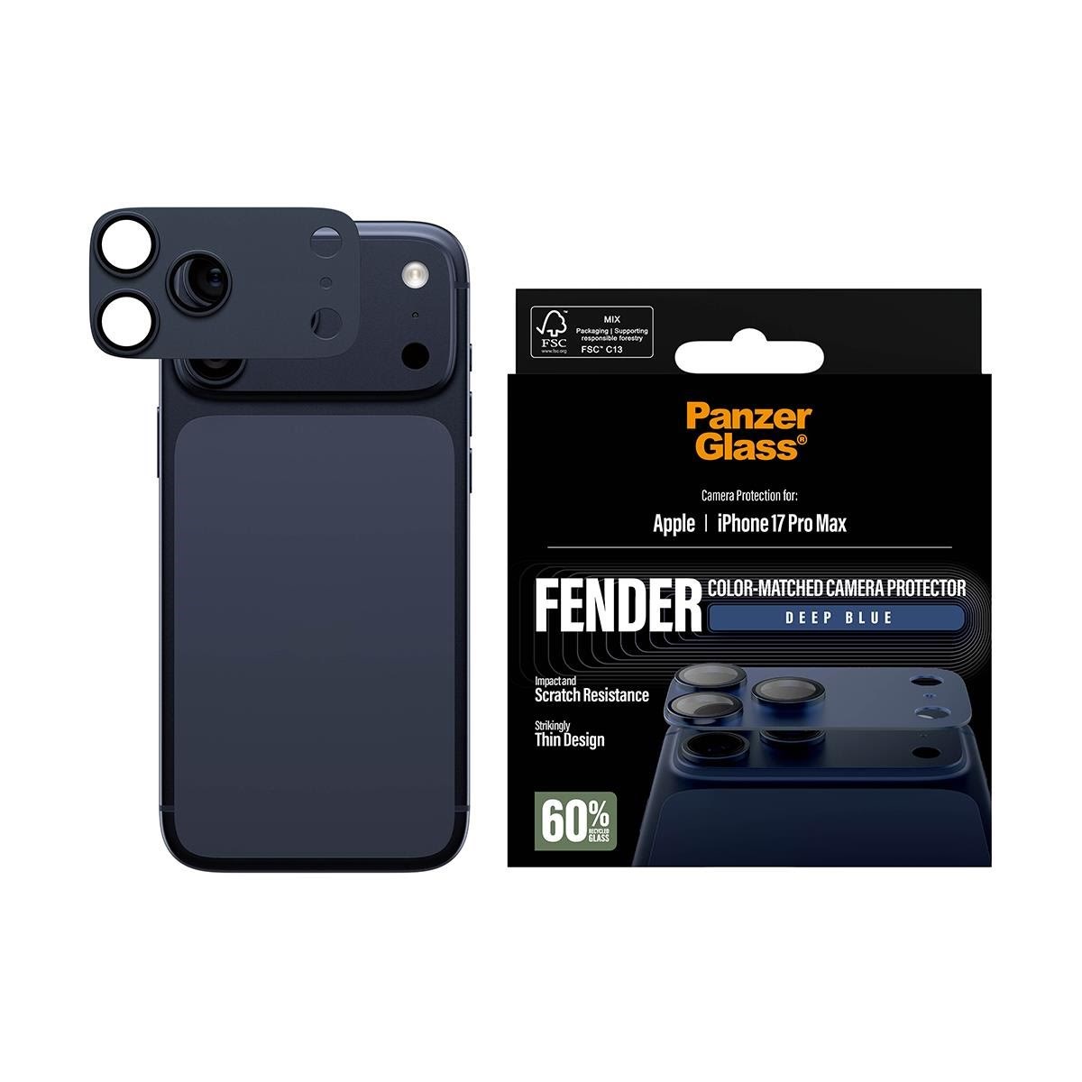 Panzerglass Fender Camera Protector Deep Blue Iphone 17 Pro Max - Handys Anderes Zubehoer