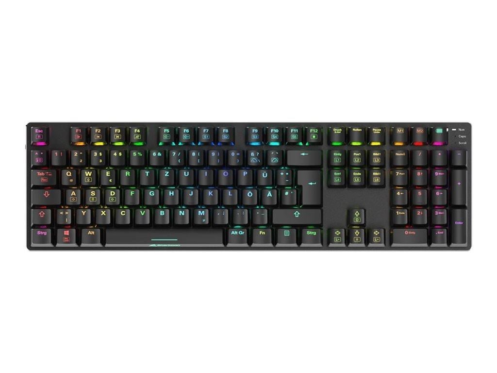 Sharkoon Skiller Sgk36w - Gaming Tastatur - Deutsch - Schwarz - Tastaturen 4044951040483