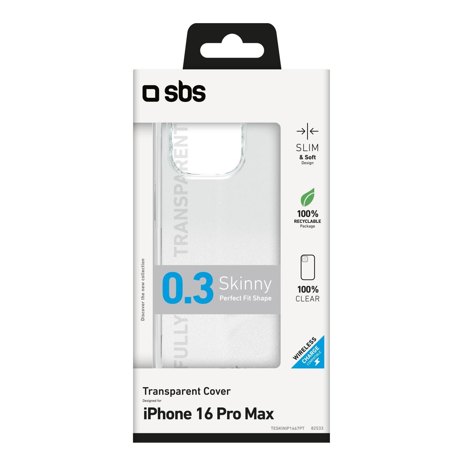 Sbs Skinny Cover For Iphone 16 Pro Max - Handys Cover Cases Teskinip1667pt
