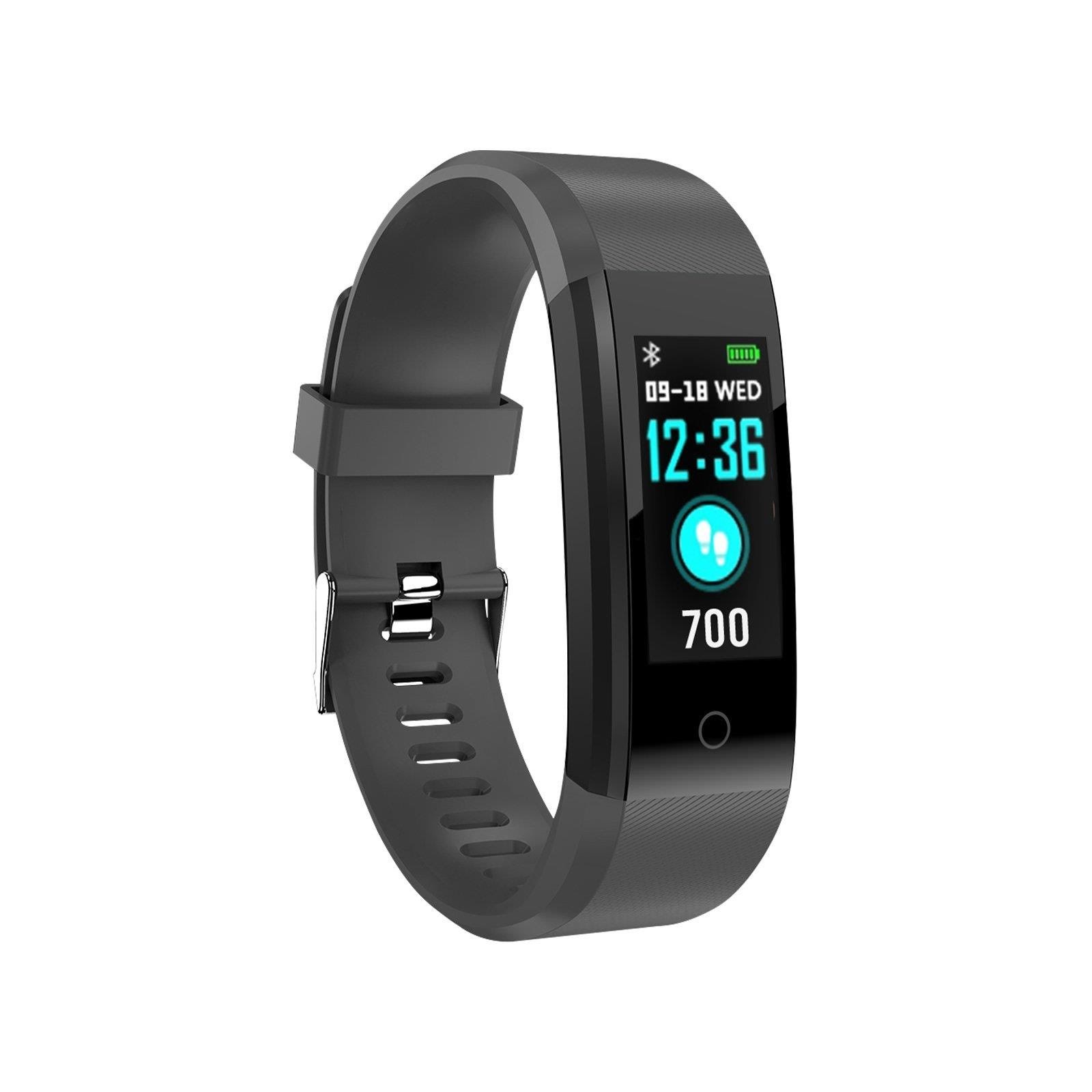 GO Life Sbs Vital Fit Fitness Tracker - Black - Smart Band