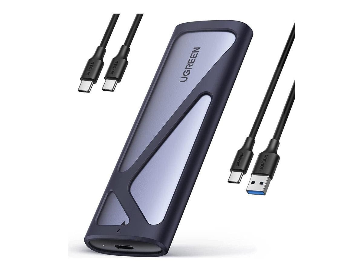 Ugreen - Storage Enclosure - 10 Gbps - M.2 Card (Pcie Nvme & Sata) - Usb 3.2 (Gen 2) - Festplatten Zubehoer 90264