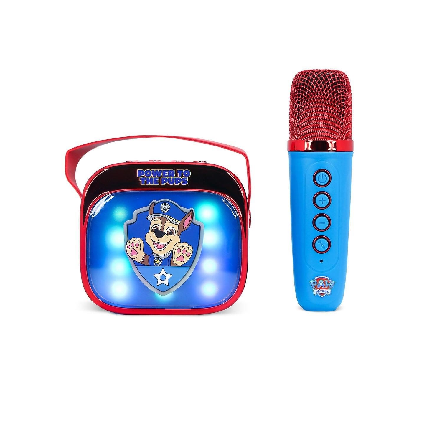 Otl Karaoke-lautsprecher Mit Mikrofon Popsing Led - Paw Patrol Thema - Musik