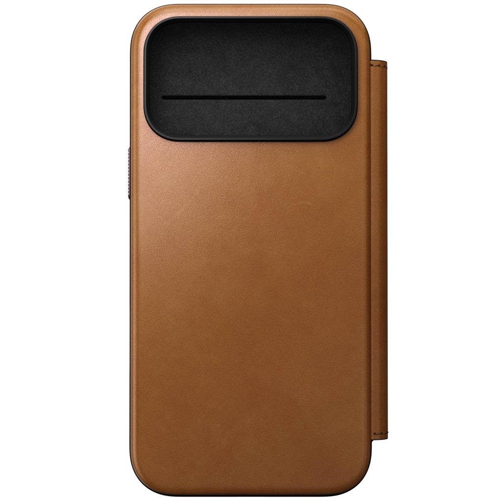 Nomad - Modern Leather Folio - Iphone 17 Pro Max | English Tan-c | Leather - Handys Cover Cases Nm014124858